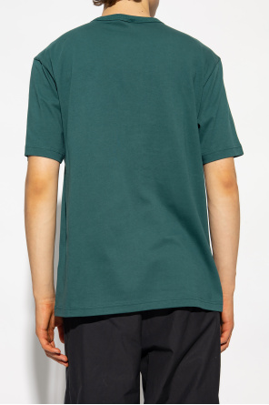 graphic-print denim jacket Schwarz - Green Cotton T - shirt with logo  Champion - IetpShops France