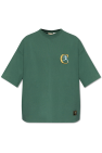 Abercrombie & Fitch Granatowy T-shirt z logo