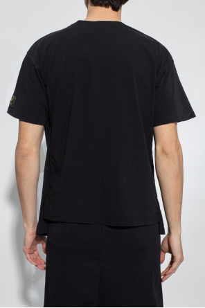 Raf Simons Prada long-sleeved virgin wool T-shirt