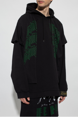 Raf Simons Patched hoodie