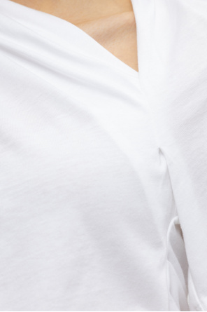 floral-print short-sleeved polo shirt Pack Schwarz Cotton T-shirt