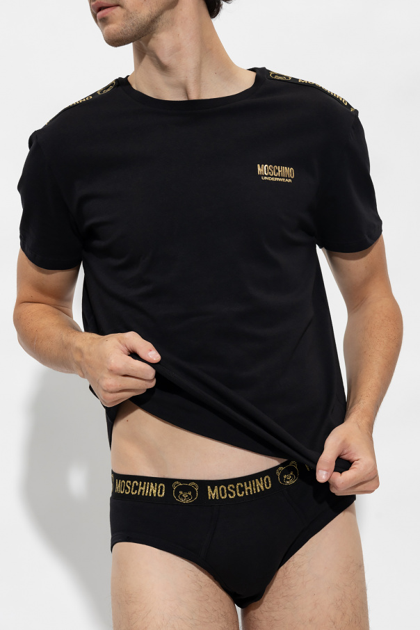 Moschino T-shirt Scott & briefs set