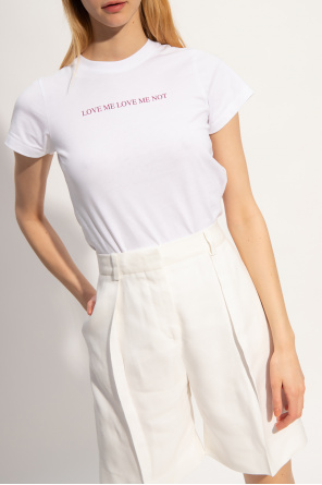 ce t-shirt de présente un col ras-de-cou classique Printed T-shirt