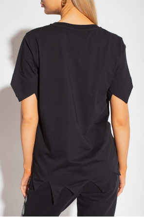 Moschino tropical-print short-sleeve linen shirt™