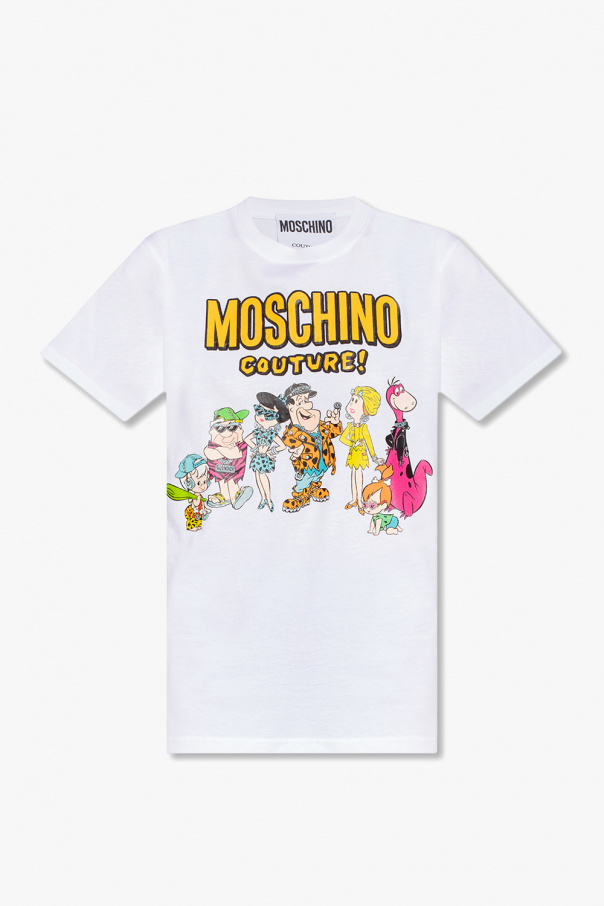 Moschino Moschino Yarn dyed voile stripe Boyfriend shirt cover-up Front button through with pocket™