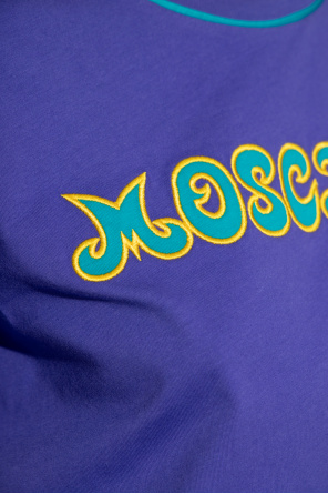 Moschino Love Moschino logo-print cropped sweatshirt