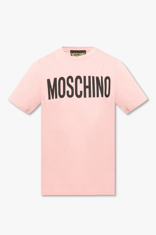 Moschino monogram-print hoodie - Pink