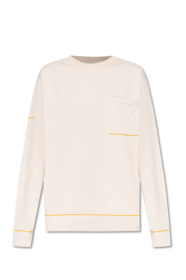 Jacquemus Hummel long sleeve t-shirt in brown