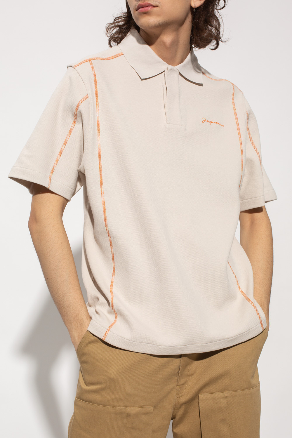 Jacquemus Polo shirt with logo