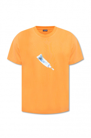 Fendi Pre-Owned 1990s logo print tie-dye T-shirt
