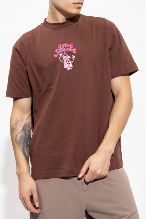 Jacquemus T-shirt z nadrukiem ‘A Plus Jacquemus’