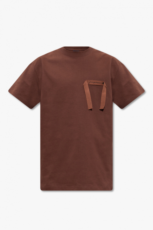 Jacquemus T-shirt z logo ‘Gros Grain’