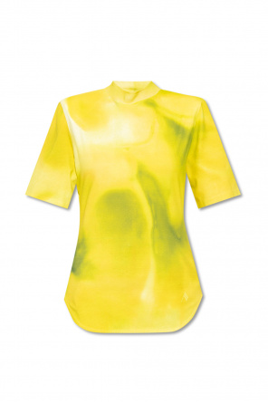 adidas Outdoors Terrex Silverfärgad t-shirt med bergsmotiv och logga