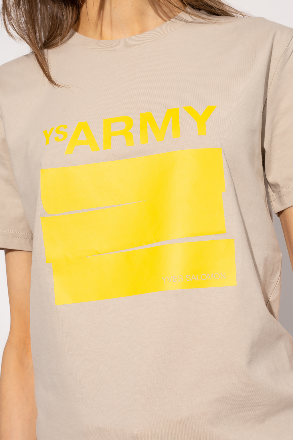 Yves Salomon Printed T-shirt