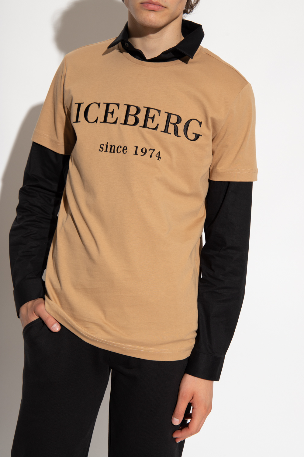 Iceberg T-shirt with logo