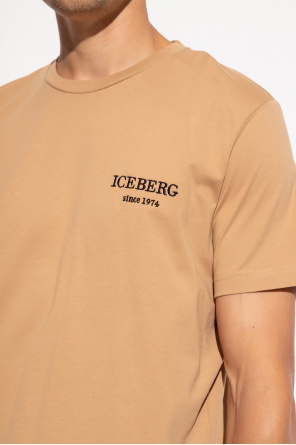 Iceberg Circle Blanks Heather Short Sleeve T-Shirt