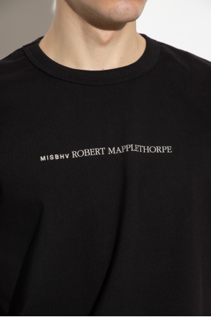 MISBHV MISBHV Brown cotton t-shirt for man