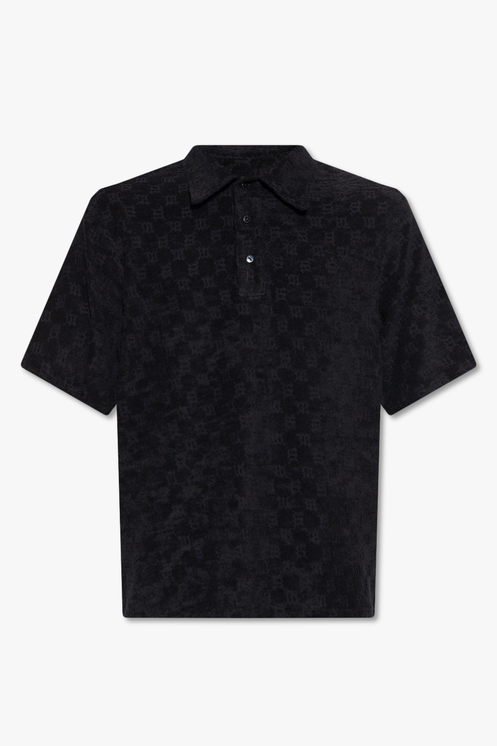 Black 'Towelling Monogram' polo shirt MISBHV - Vitkac GB