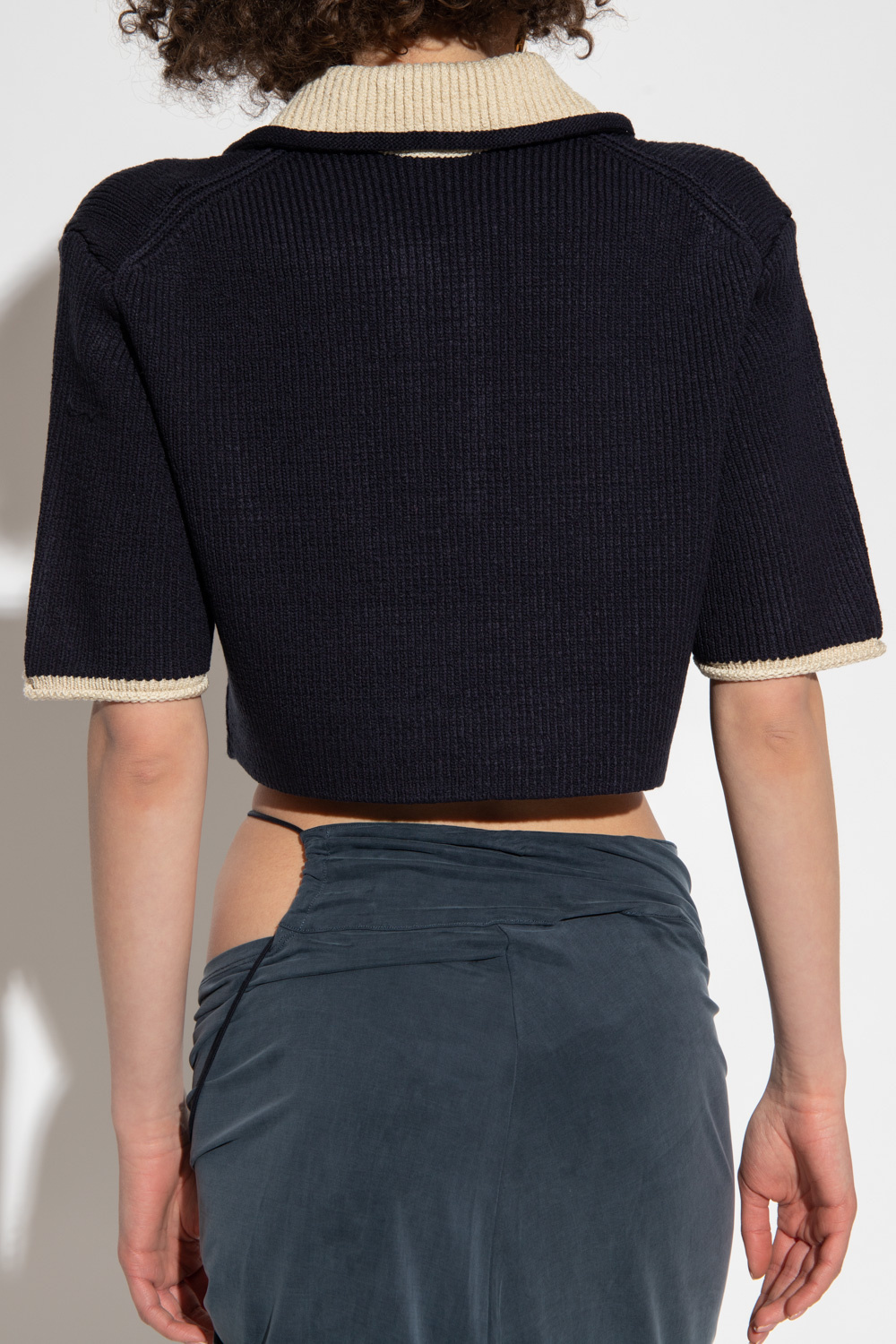 Jacquemus Krótki sweter ‘Arco’