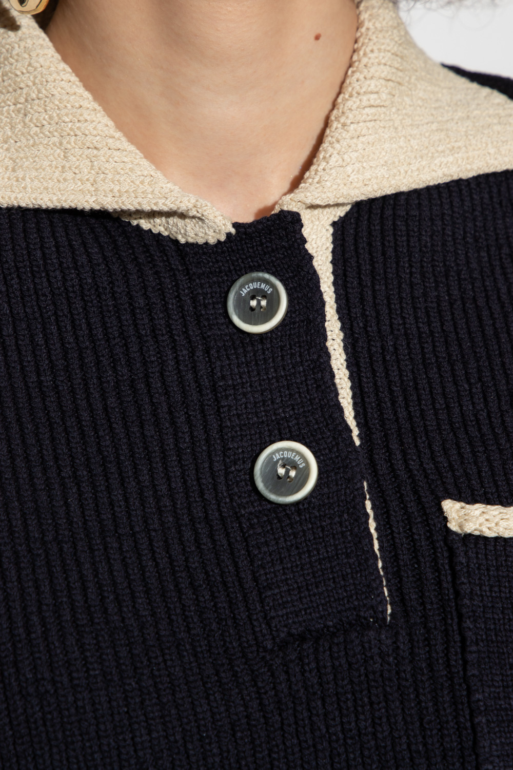 Jacquemus Krótki sweter ‘Arco’