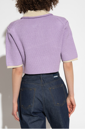 Jacquemus ‘Arco’ cropped Aegility sweater