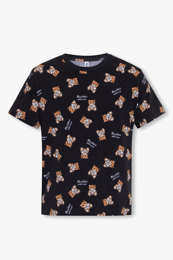 Moschino T-shirt with teddy bear motif