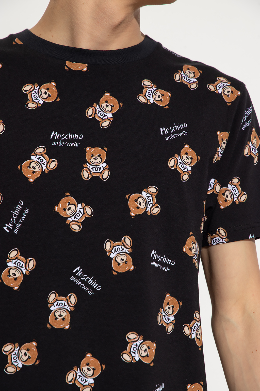 Moschino T-shirt with teddy bear motif