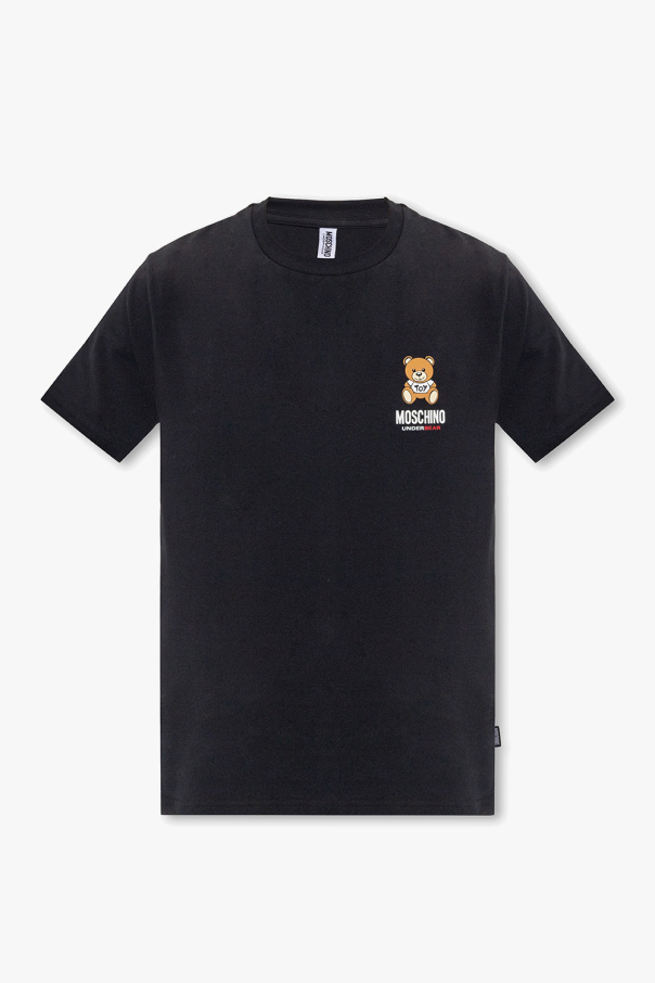 Moschino A-COLD-WALL creased logo clip shirt
