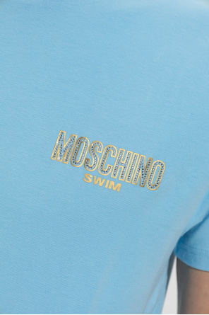 Moschino Big Logo T Shirt Ladies