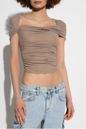 MISBHV ‘Drapped’ ribbed top
