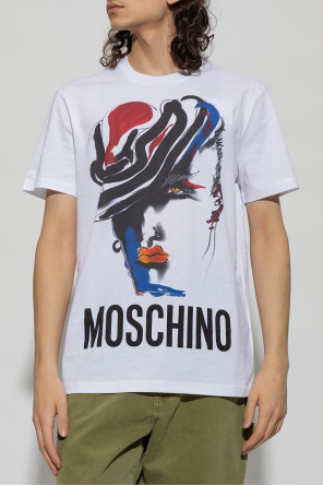 Moschino T-shirt z nadrukiem