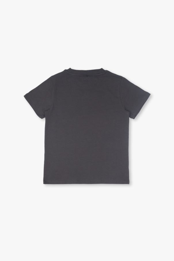 Mini Rodini Bally logo-print short-sleeved T-shirt Philipp Blu