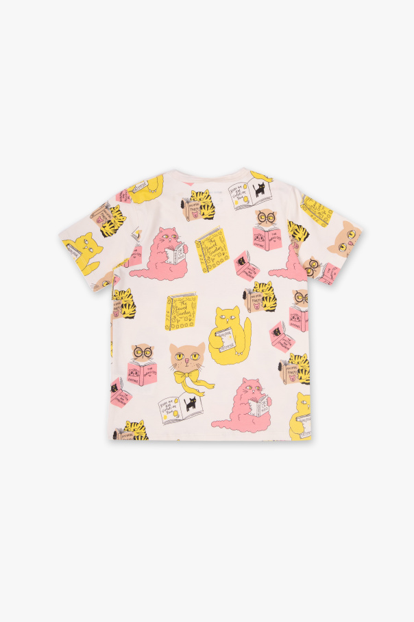 Mini Rodini T-shirt sweat-shirts with animal motif