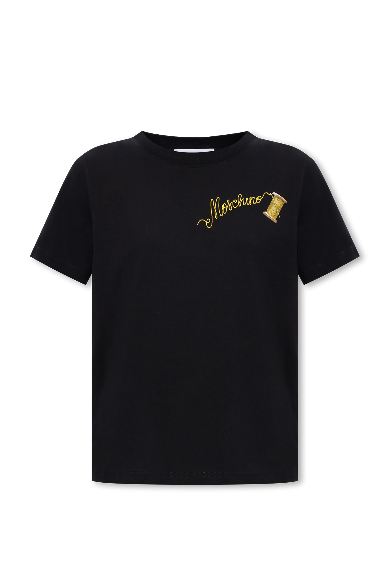 Black T-shirt with logo Moschino - Vitkac France