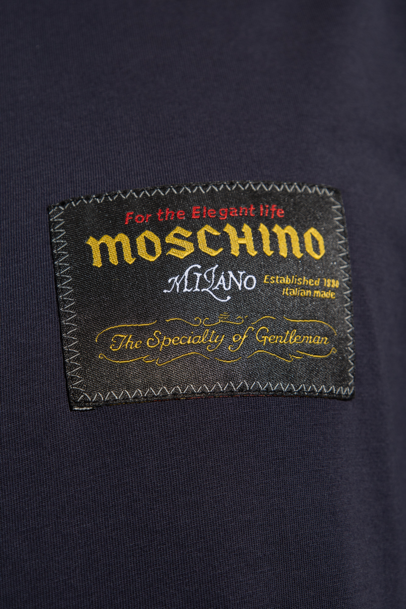 Moschino Patched T-shirt