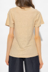 TOTEME Linen T-shirt with logo