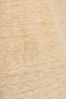 TOTEME Linen T-shirt with logo