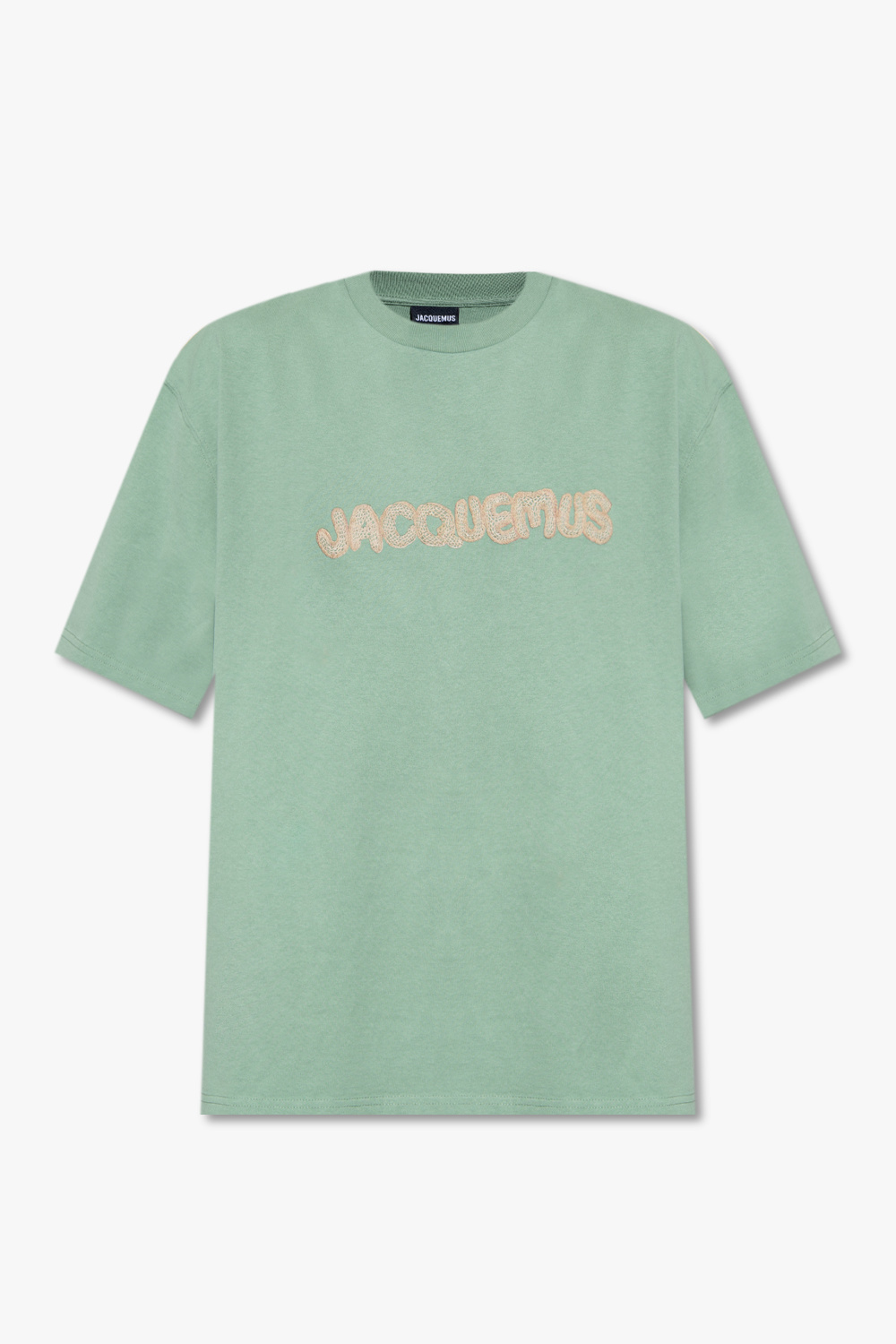 Jacquemus ‘Raphia’ T-shirt Hour with logo