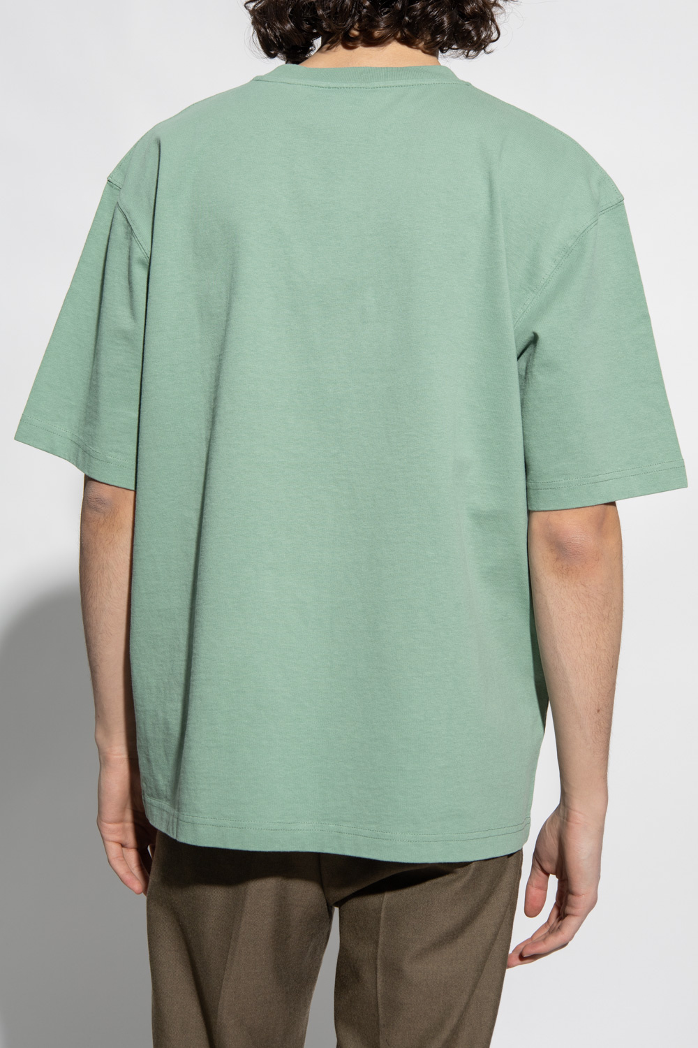 Jacquemus ‘Raphia’ T-shirt Hour with logo