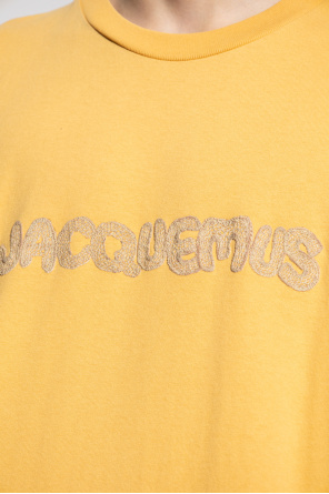 Jacquemus ‘Raphia’ T-shirt Cooper with logo
