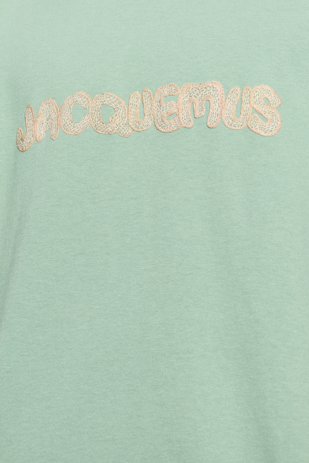 Jacquemus ‘Raphia’ T-shirt with logo