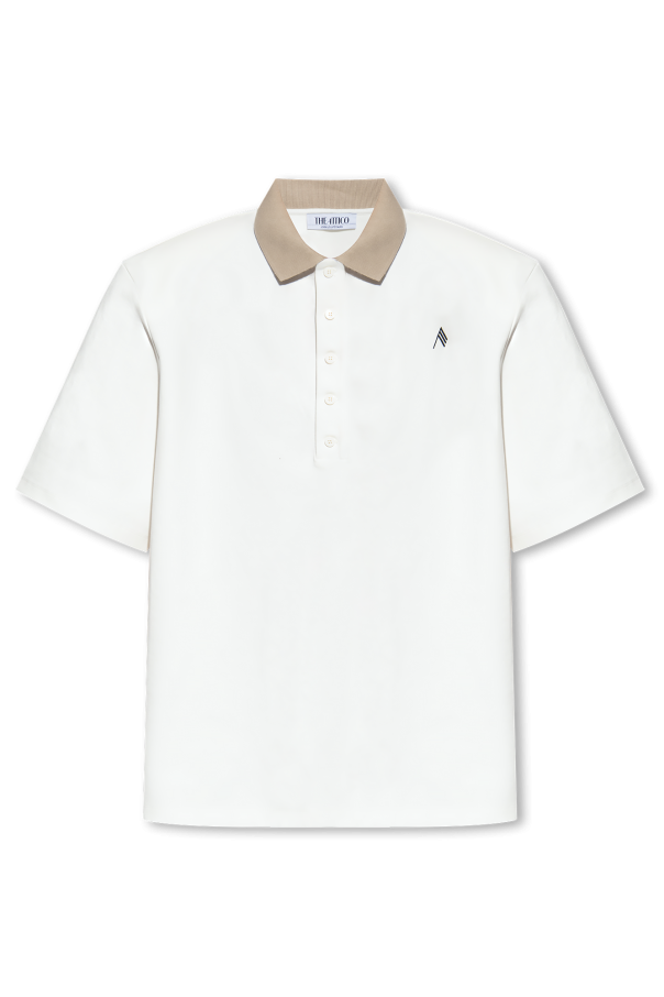 The Attico ‘Delice’ oversize polo shirt