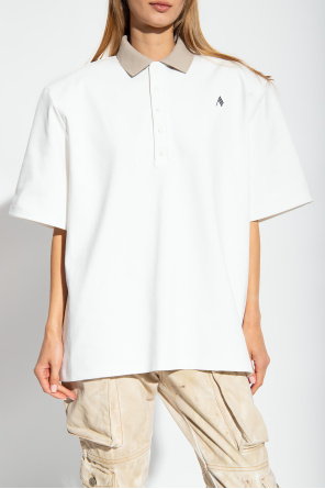 The Attico ‘Delice’ oversize polo shirt