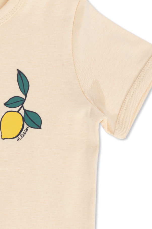 Mini Rodini T-shirt with lemon motif