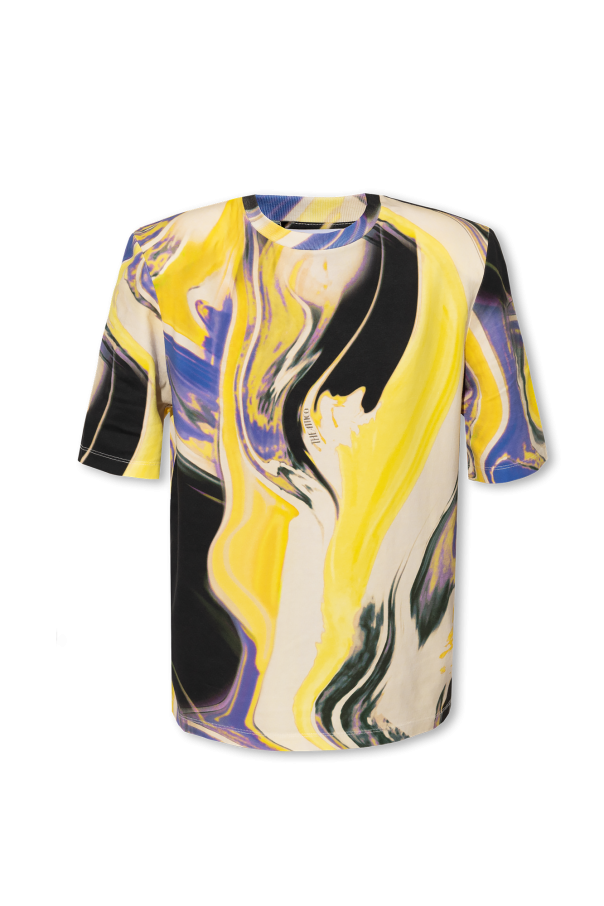 Wzorzysty t-shirt ‘bella’ od The Attico