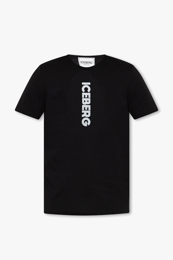 Iceberg chevron-knit button-up shirt