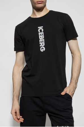 Iceberg chevron-knit button-up shirt