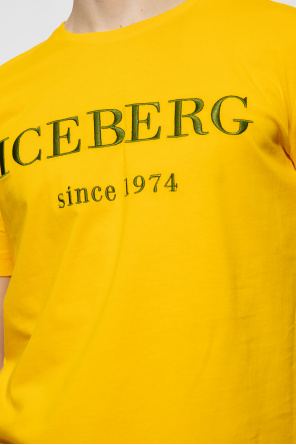 Iceberg Hollister 90s sport tape sleeve and chest logo sweatshirt in black