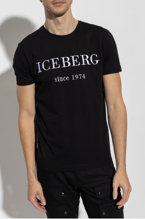 Iceberg T-shirt hondenlogo with logo