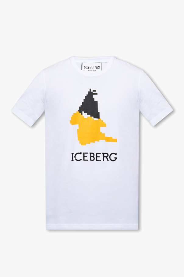 Iceberg T-shirt longues with logo